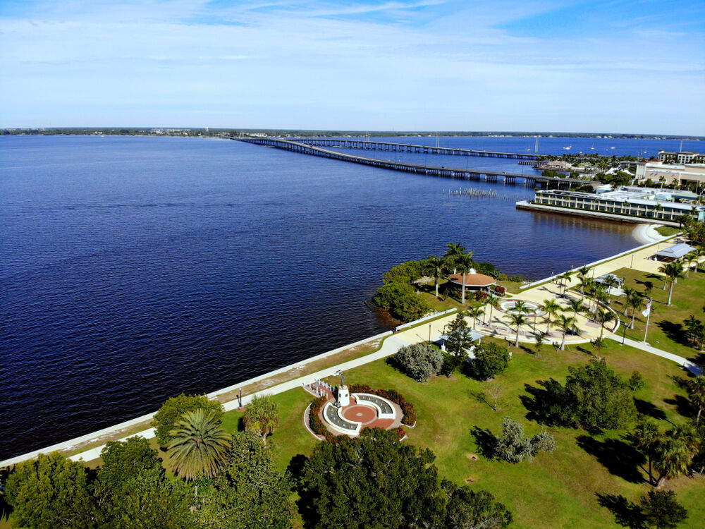 Gilchrist Park aerial view